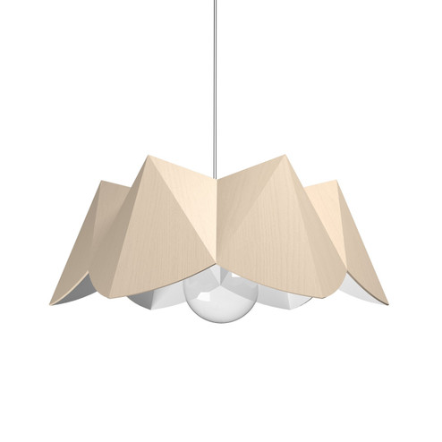 Physalis One Light Pendant in Organic Cappuccino (486|129948)
