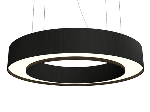 Cylindrical LED Pendant in Organic Black (486|1286LED46)