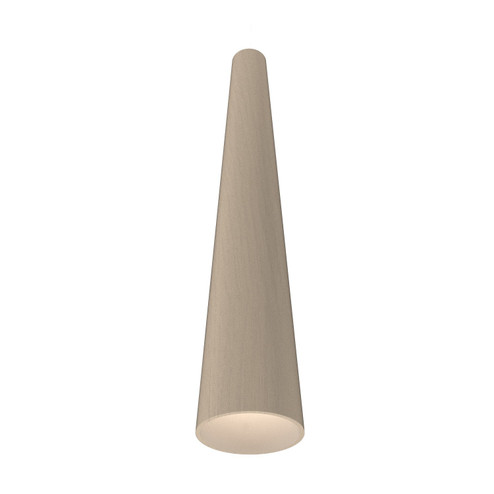 Conical One Light Pendant in Organic Cappuccino (486|128048)