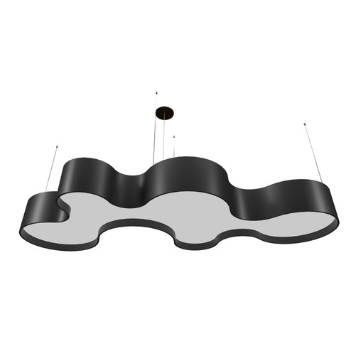 Organic LED Pendant in Organic Black (486|1258LED46)