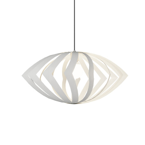 Clean One Light Pendant in Organic White (486|124447)