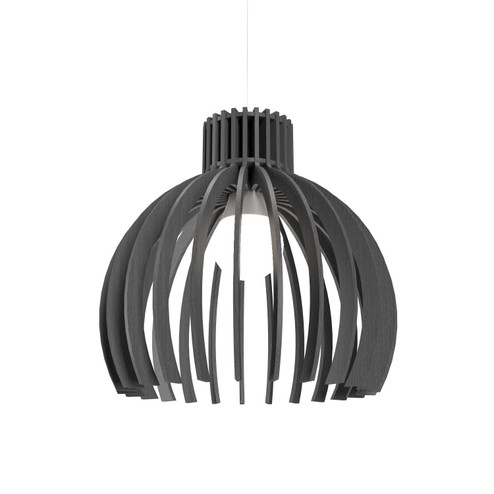 Stecche di Legno One Light Pendant in Organic Grey (486|123750)