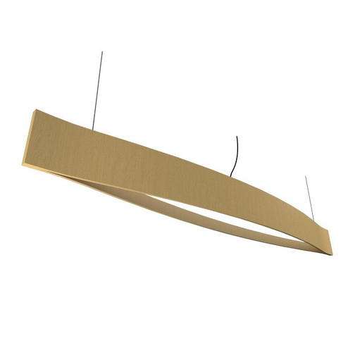 Clean LED Pendant in Organic Gold (486|1230LED49)