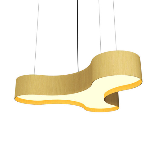Organic LED Pendant in Organic Gold (486|1222LED49)