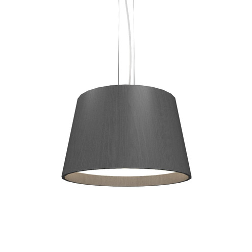 Conical Three Light Pendant in Organic Grey (486|114550)