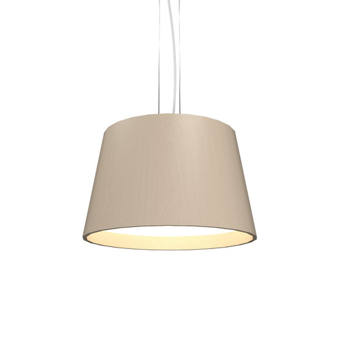 Conical Three Light Pendant in Organic Cappuccino (486|114548)