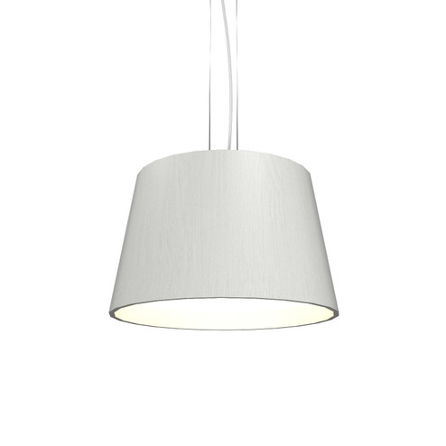 Conical Three Light Pendant in Organic White (486|114547)