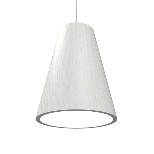 Conical LED Pendant in Organic White (486|1130LED47)