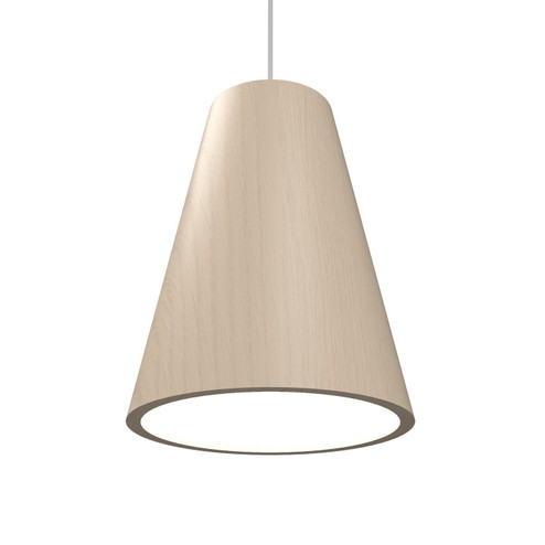 Conical One Light Pendant in Organic Cappuccino (486|113048)