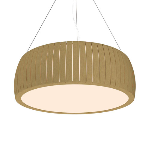 Barrel LED Pendant in Organic Gold (486|1114LED49)