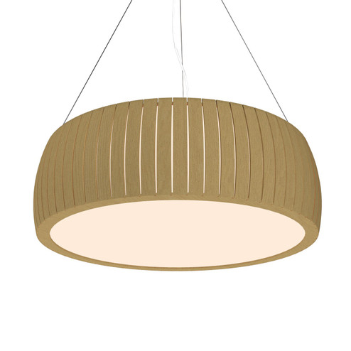 Barrel LED Pendant in Organic Gold (486|1113LED49)