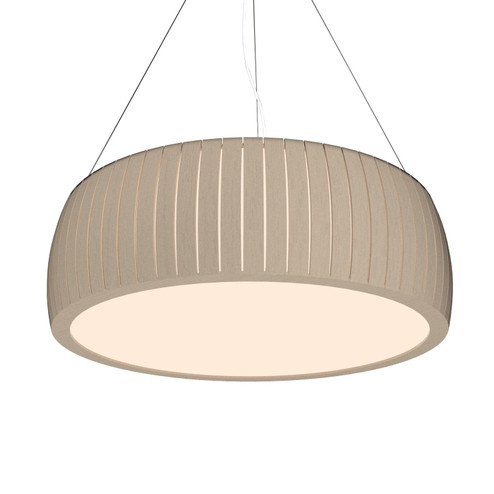 Barrel LED Pendant in Organic Cappuccino (486|1113LED48)