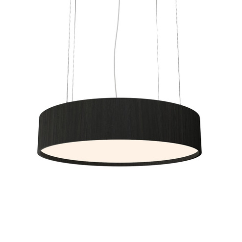 Cylindrical LED Pendant in Organic Black (486|1041LED46)
