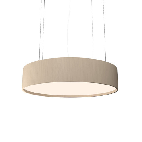 Cylindrical LED Pendant in Organic Cappuccino (486|1039LED48)