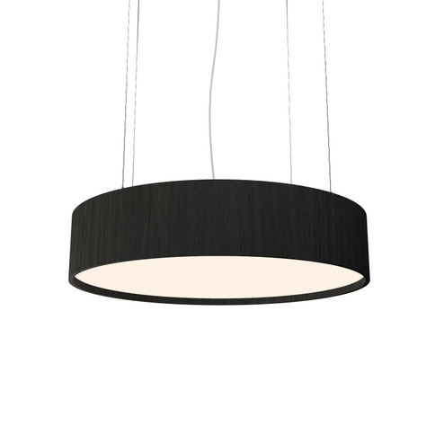 Cylindrical LED Pendant in Organic Black (486|1037LED46)