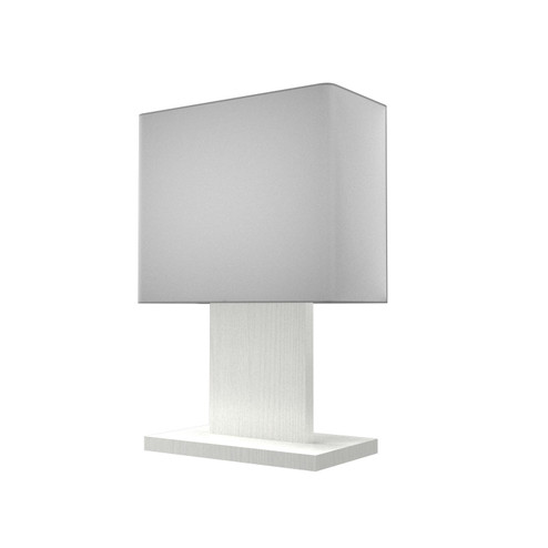 Clean One Light Table Lamp in Organic White (486|102447)