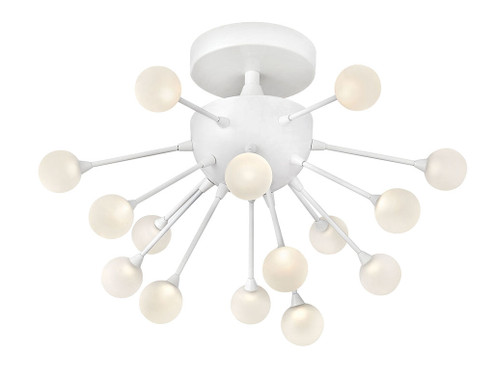Impulse 15 Light Foyer Pendant in Cloud (138|FR44411CLD)
