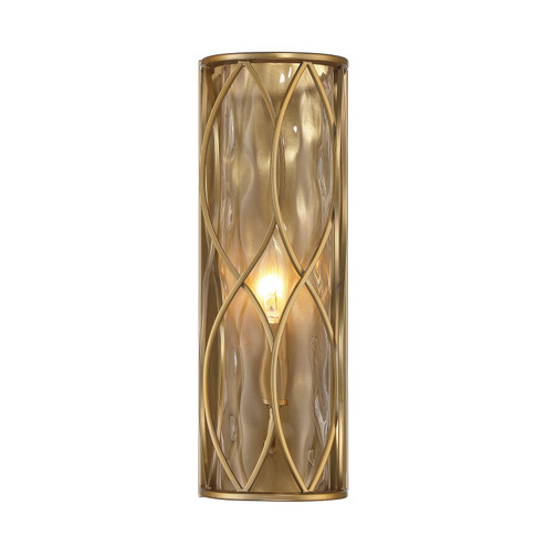 Snowden One Light Wall Sconce in Burnished Brass (51|920061171)