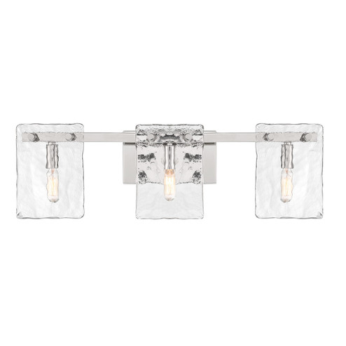 Genry Three Light Bathroom Vanity in Polished Nickel (51|882043109)