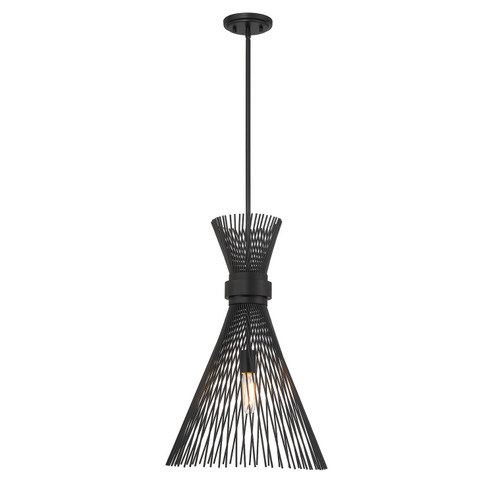 Longfellow One Light Pendant in Matte Black (51|79602189)