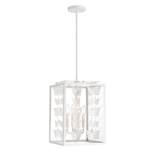 Birch Four Light Pendant in Bisque White (51|34197483)