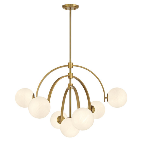 Marias Seven Light Chandelier in Warm Brass (51|133197322)