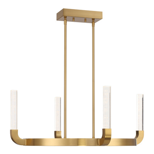 Del Mar LED Chandelier in Warm Brass (51|125084322)