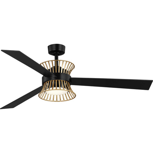 Bisbee 55''Ceiling Fan in Matte Black (54|P25011031M30)