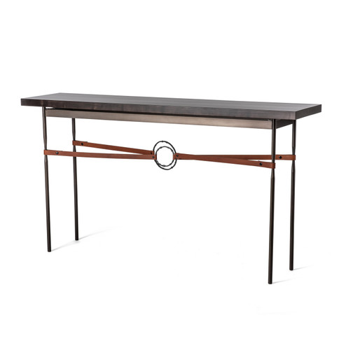 Equus Equus Wood Top Console Table in Oil Rubbed Bronze (39|7501201489LBM3)