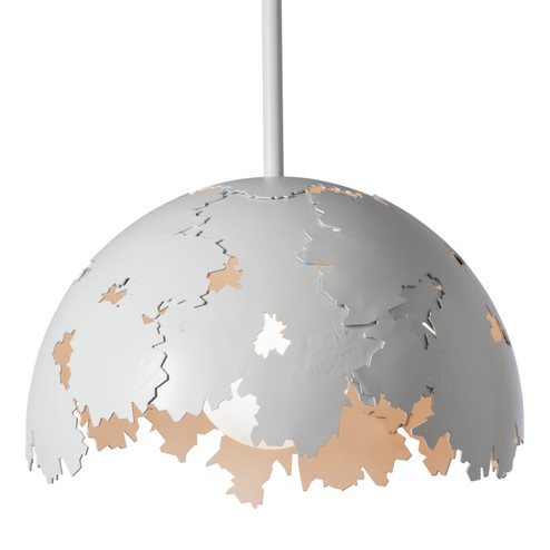 Pangea One Light Pendant in Vintage Platinum (39|181072SKTMULT82)