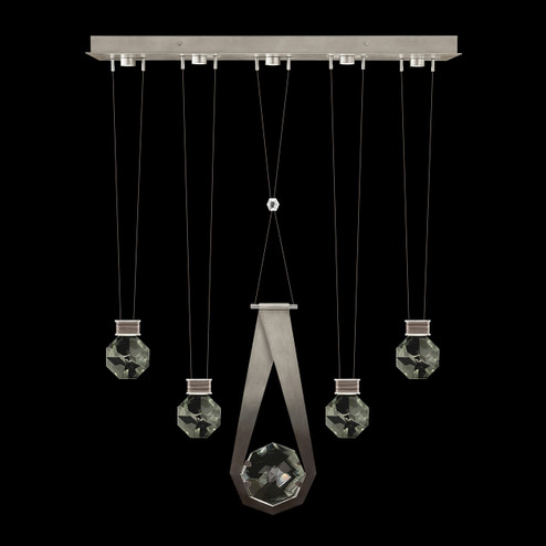 Aria LED Linear Pendant in Soft Ombre Silver (48|100006424444)