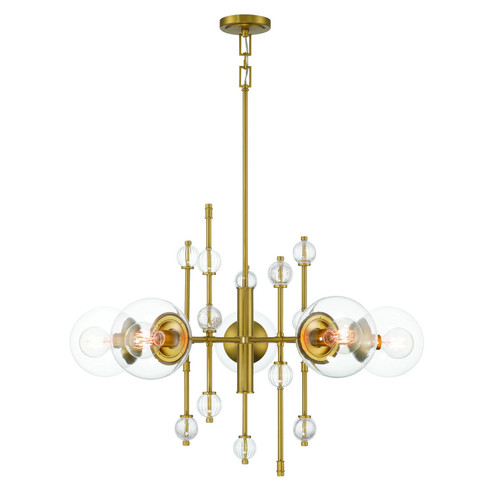Traiton Five Light Chandelier in Gold (40|47221017)