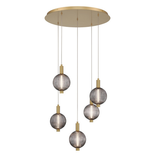 Palmas LED Chandelier in Gold (40|47208018)