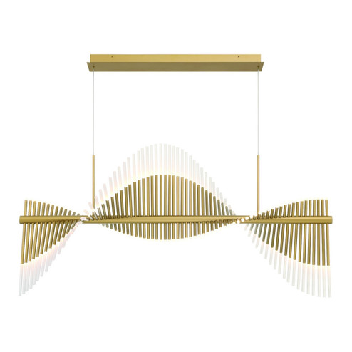 Voltik LED Chandelier in Matte Gold (40|47126015)