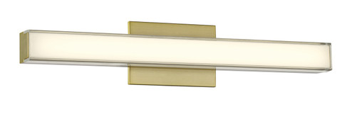 Sconce LED Bath Vanity in Ashen Brass (7|512787L)