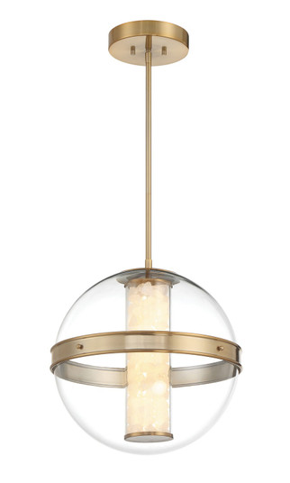 Divinely LED Pendant in Celeste Brass (7|3885776L)