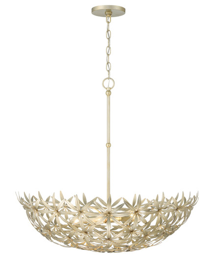 Flower Child Five Light Pendant in Ambry Gold (7|2148735)