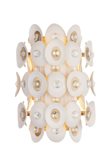 Niu Two Light Wall Sconce in Coconut Shell Gold / Coconut Shell White (29|N1862760)