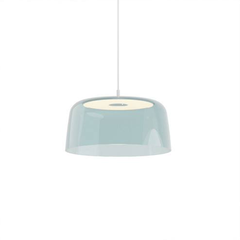 Yurei LED Pendant in Matte White (240|YUPS1SWMWTSBLU)