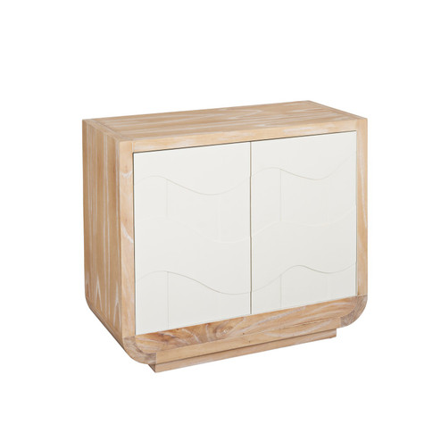 Wavecrest Cabinet in Off White (45|S011511773)