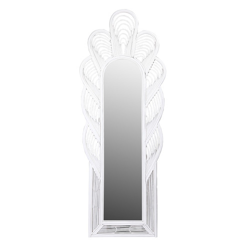 Selina Floor Mirror in White (45|S007612065)