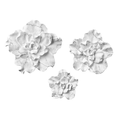 Blume Wall Art in White Marble (45|S003612024S3)