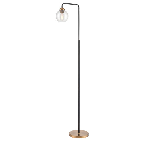 Boudreaux One Light Floor Lamp in Aged Brass (45|S001911544)