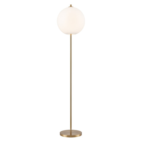 Orbital One Light Floor Lamp in Aged Brass (45|H001911538)