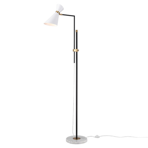 Taran One Light Floor Lamp in Matte White (45|H001911112)