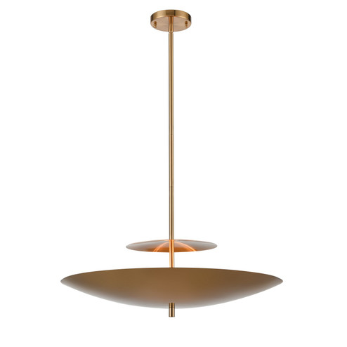 Marston Two Light Pendant in Aged Brass (45|H001811542)