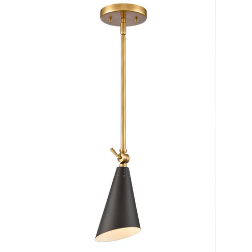 Calder One Light Mini Pendant in Natural Brass (45|892121)