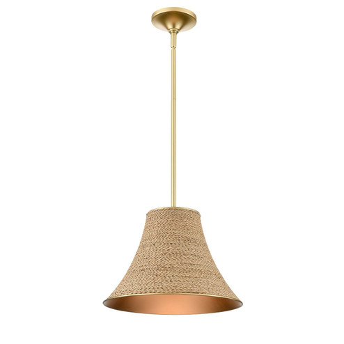 Biscayne Bay One Light Pendant in Champagne Gold (45|522321)