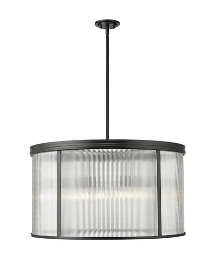 Carnaby Nine Light Chandelier in Matte Black (224|7504P32MB)