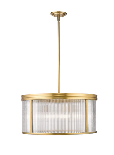 Carnaby Six Light Chandelier in Modern Gold (224|7504P24MGLD)